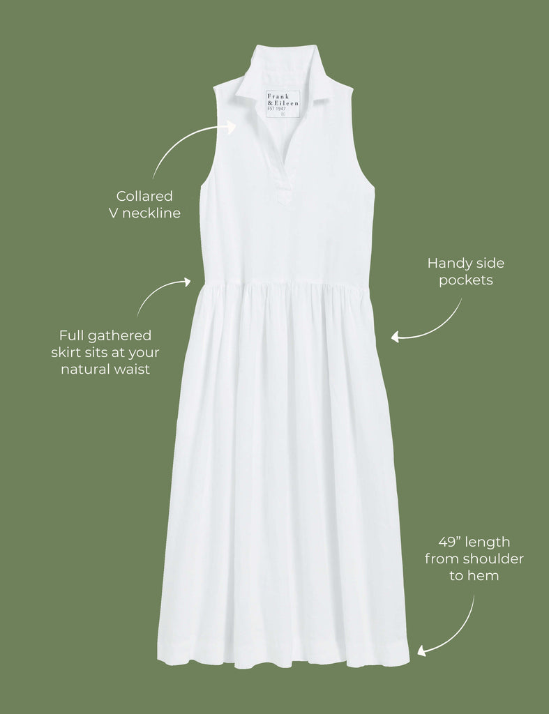 DAPHNE Navy, Washed Linen