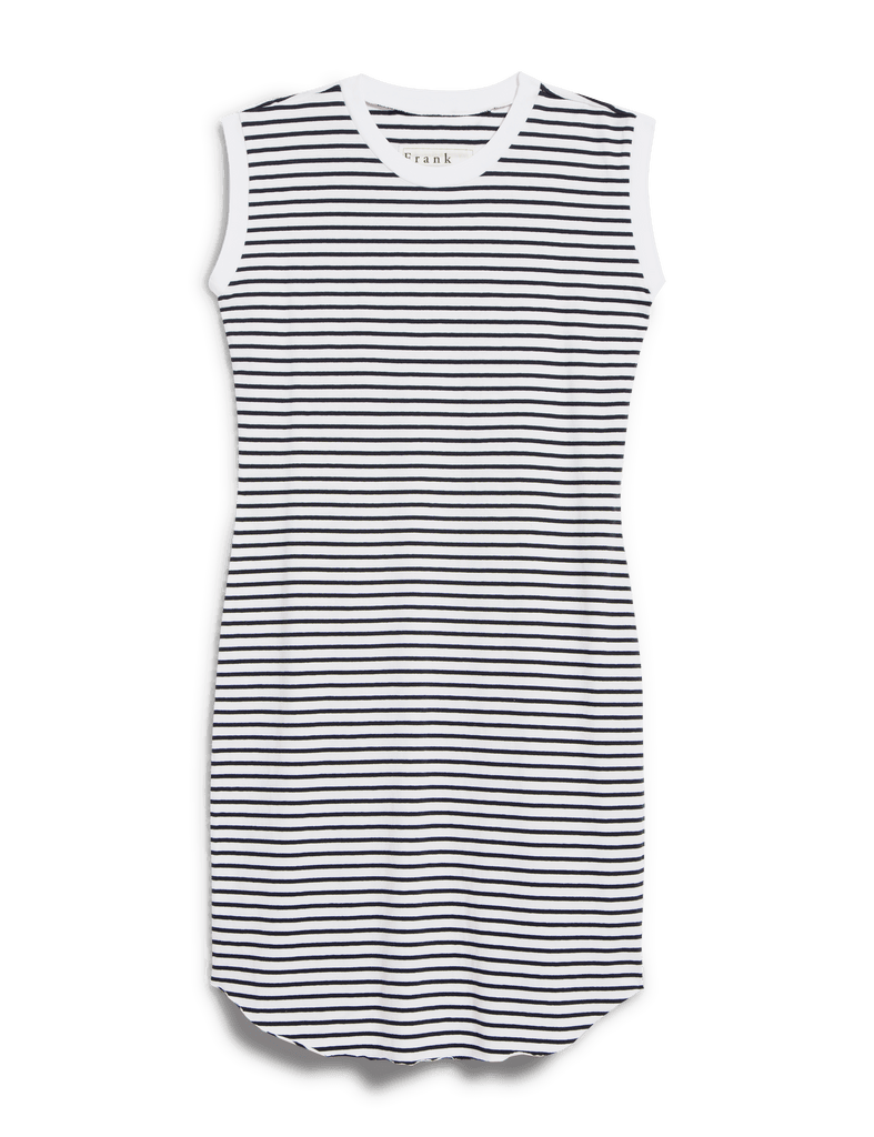 MINI CORY Navy French Stripe, Heritage Jersey