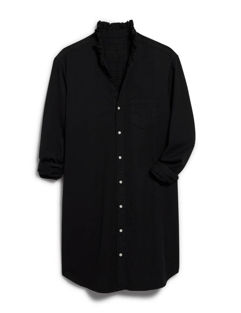 MARY RUFFLE Black, Famous Denim
