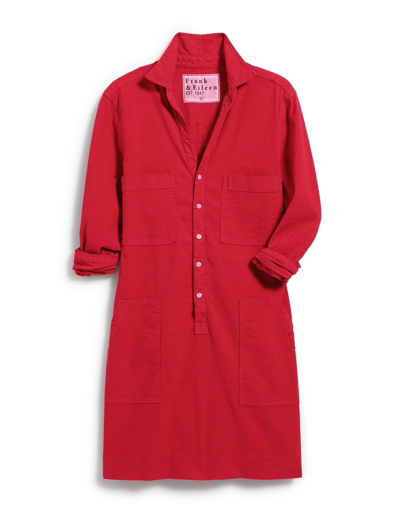 SOUTHERN IRELAND Double Decker Red, Italian Performance Linen